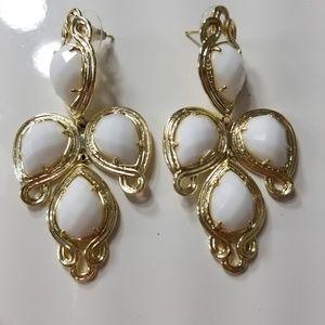 Kendra Scott Sylvie Earrings in White